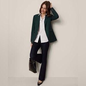 Ann Taylor Denim Flare Trousers